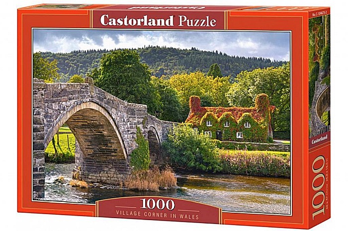 Puzzle 1000 piese Village Corner in Walles 104673 [1]