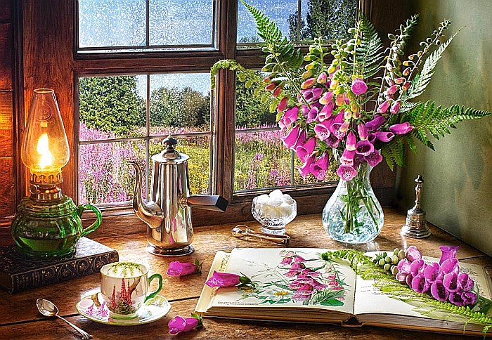 Puzzle 1000 piese Violet Snapdragons 104345 [2]