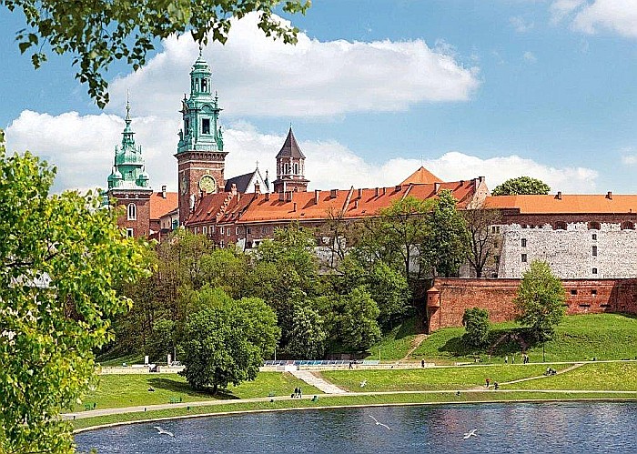 Puzzle 1000 piese Wawel Royal Castle Cracow Poland Castorland 102334 [2]