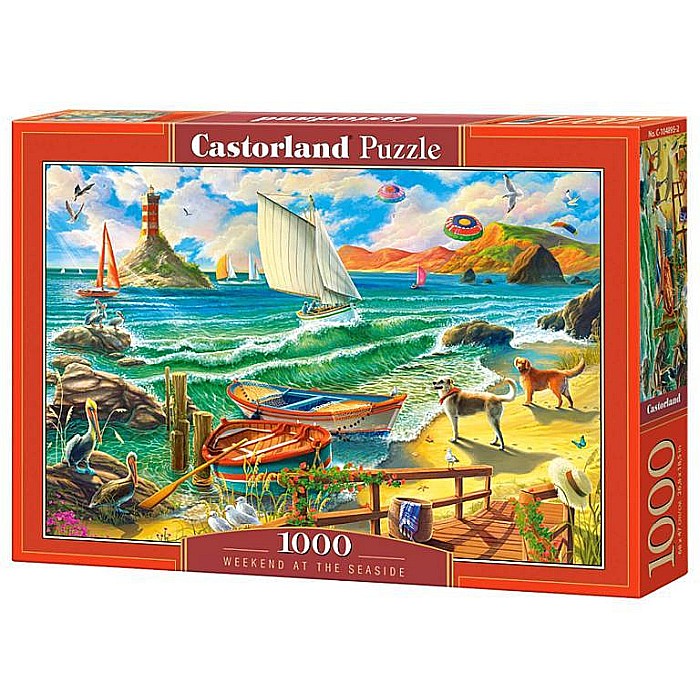 Puzzle 1000 piese Weekend at the seaside 104895 Castorland [1]