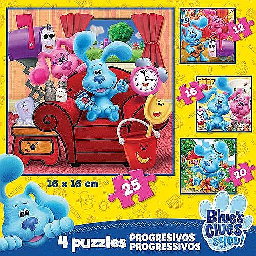 Puzzle 12-16-20-25 piese Baby Blues Clues & You Educa 19398 [2]