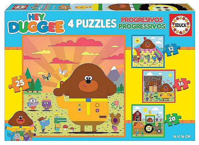 Puzzle 12-16-20-25 piese Hey Duggee Educa 19394 [1]