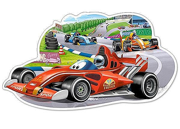 Puzzle 12 piese Maxi Masina de Curse 120208 [2]