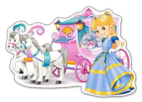 Puzzle 12 piese MAXI Trasura Printesei 120017 [2]
