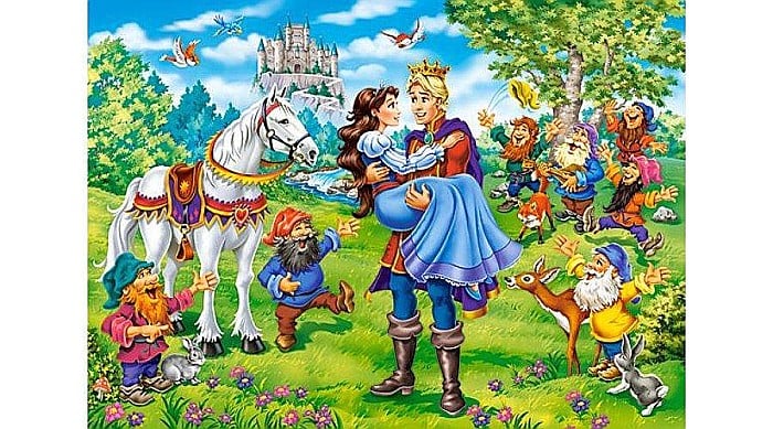 Puzzle 120 piese Alba ca Zapada - Sfarsit Fericit 13463 [2]