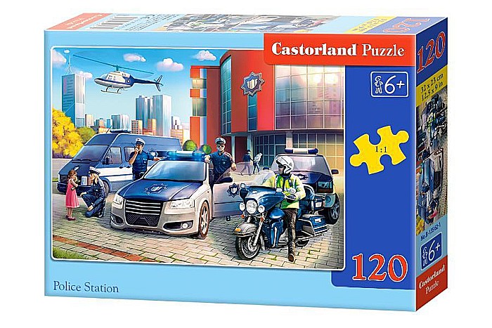 Puzzle 120 piese Police Station Castorland 13562 [1]
