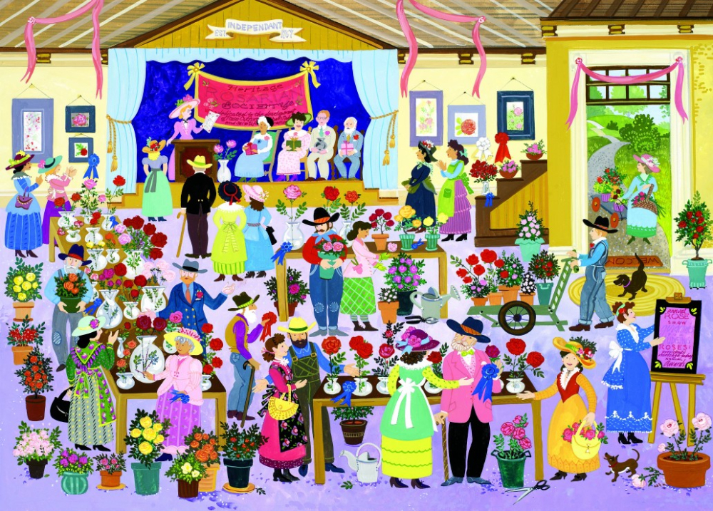 Puzzle 1500 piese Alipson Rose Festival [2]