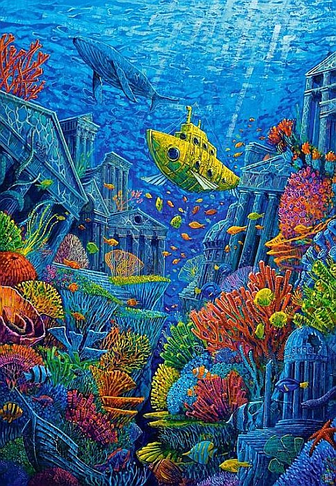 Puzzle 1500 piese Atlantis Art Collection 152087 Castorland [2]