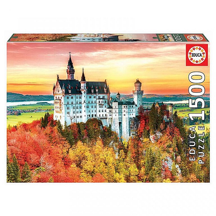 Puzzle 1500 piese Autumn in Neuschwanstein Educa 19042 [1]