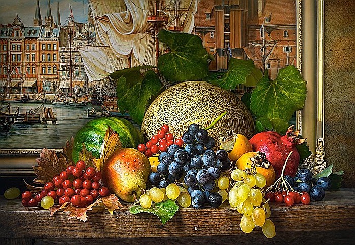Puzzle 1500 piese Fructe 151868 [2]