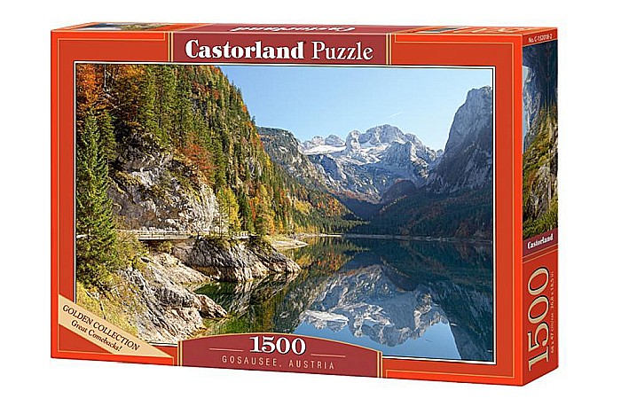 Puzzle 1500 piese Gosausee, Austria 152018 Castorland [1]