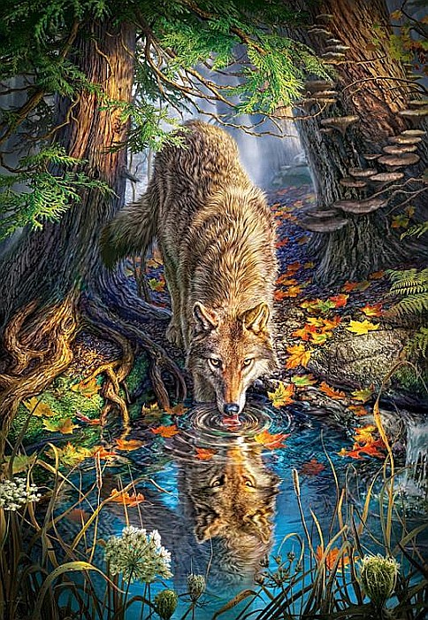 Puzzle 1500 piese Lup 151707 [2]