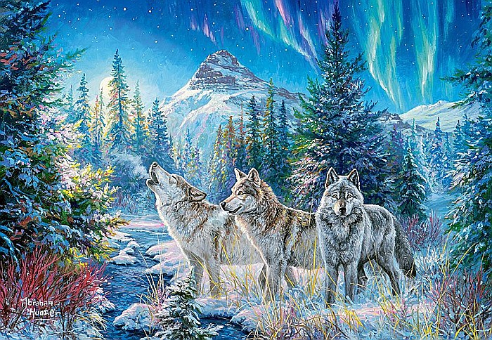Puzzle 1500 piese Moonrise Call 151974 Castorland [2]