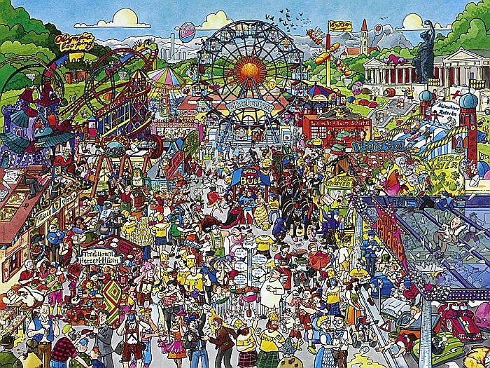 Puzzle 1500 piese Oktoberfest Heye 29842 [2]