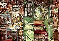 Puzzle 1500 piese Old Garage, Arly Jones 18005 [2]