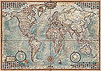 Puzzle 1500 piese Political Map of the World 16005 [2]
