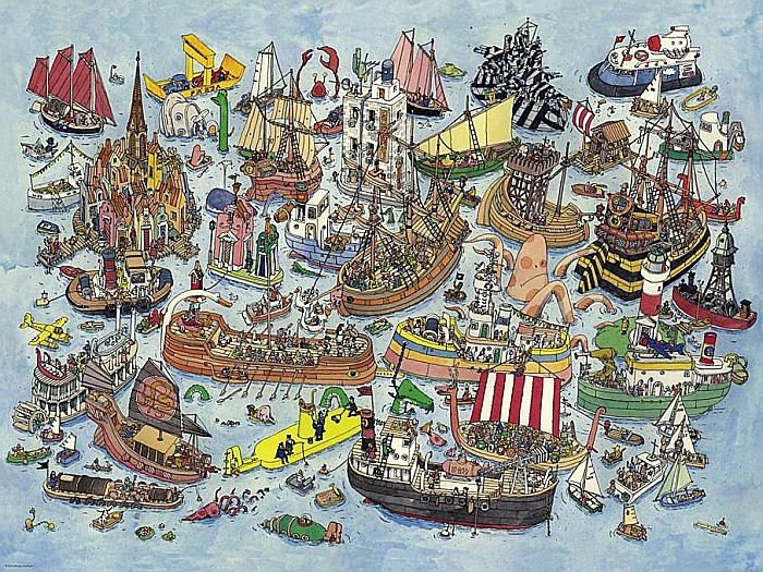 Puzzle 1500 piese Regatta Heye 29891 [2]