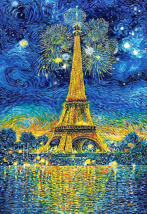 Puzzle 1500 piese Sarbatoare la Paris 151851 [2]