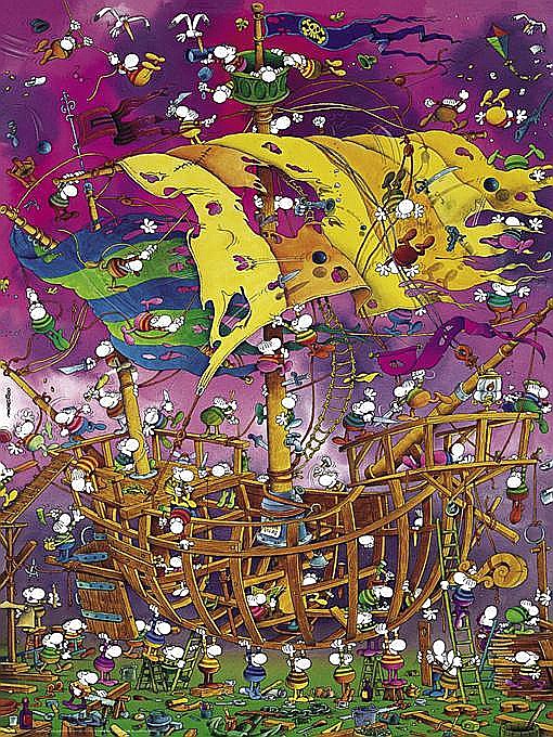 Puzzle 1500 piese Save the Ship! Heye 29924 [2]