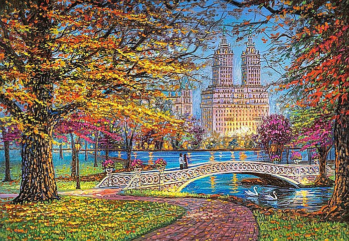 Puzzle 1500 piese Toamna in Central Park 151844 [2]