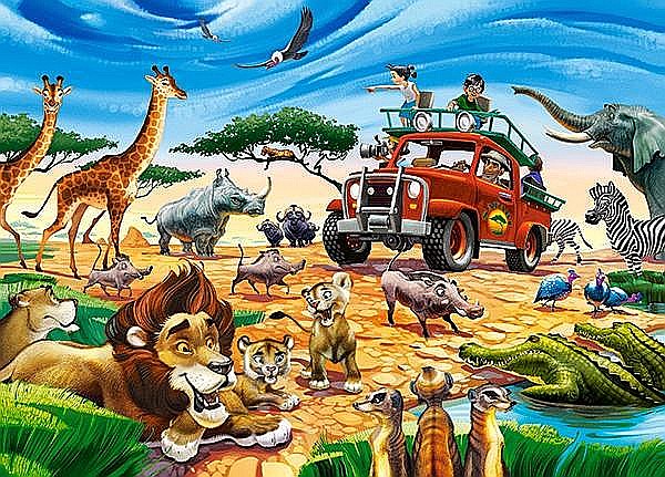 Puzzle 180 piese Aventura Safari 018390 [2]