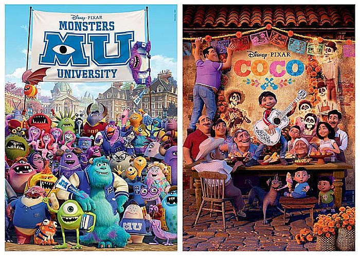 Puzzle 2 in 1 Disney Pixar 18635 [2]