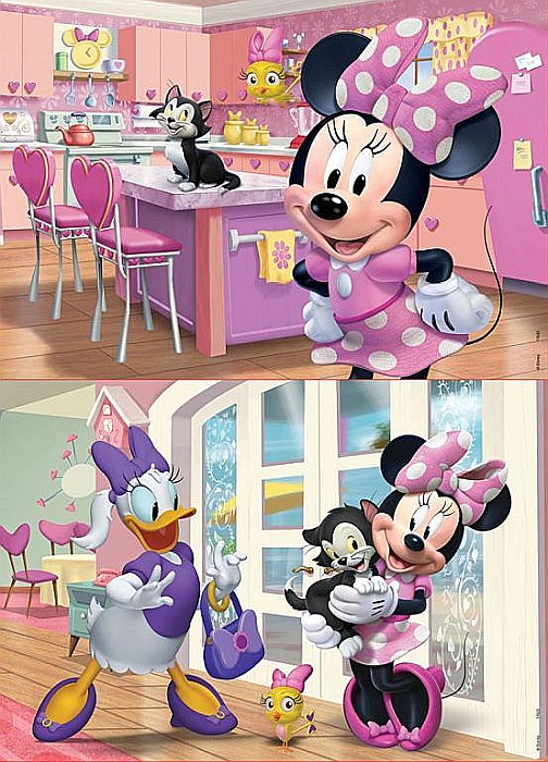Puzzle 2 in 1 Minnie Happy Helpers 17625 [2]