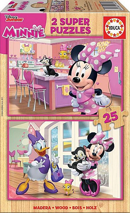Puzzle 2 in 1 Minnie Happy Helpers 17625 [1]