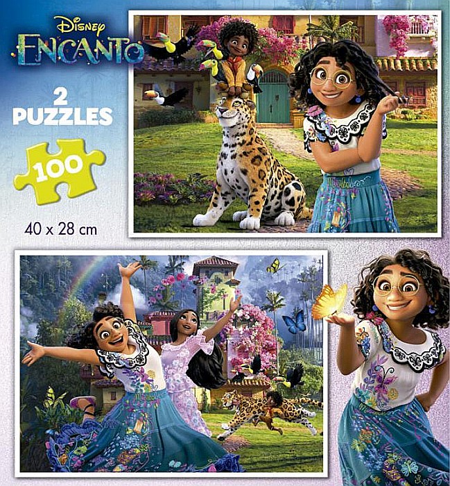 Puzzle 2 x 100 piese Encanto Disney Educa 19201 [2]