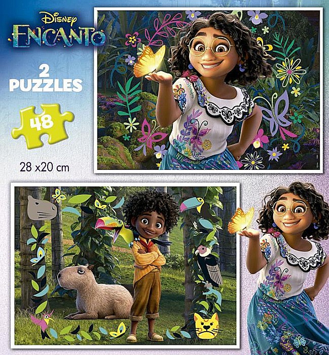 Puzzle 2 x 48 piese Encanto Disney Educa 19200 [2]