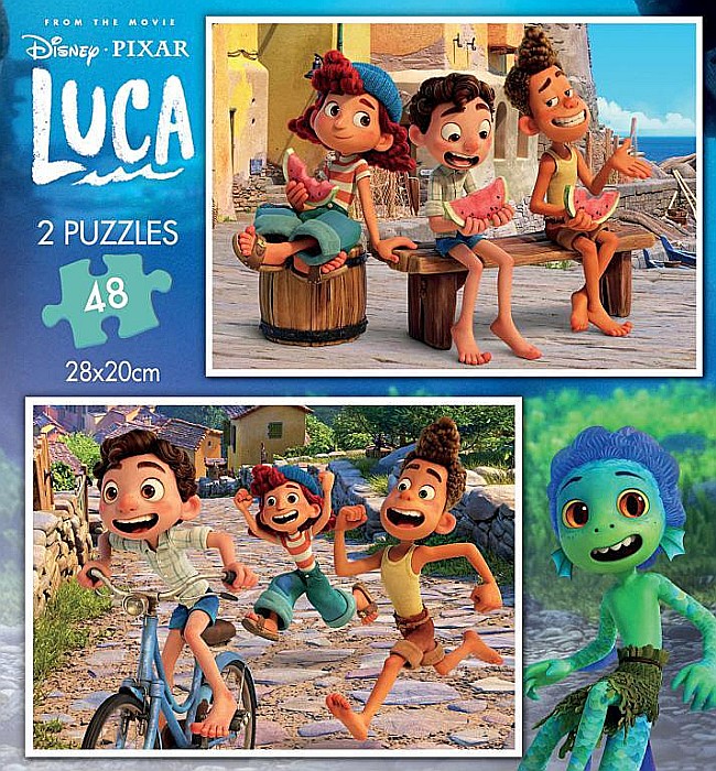 Puzzle 2 x 48 piese Luca Educa 19180 [2]