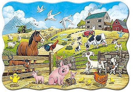Puzzle 20 piese MAXI Animale la Ferma 2429 [2]