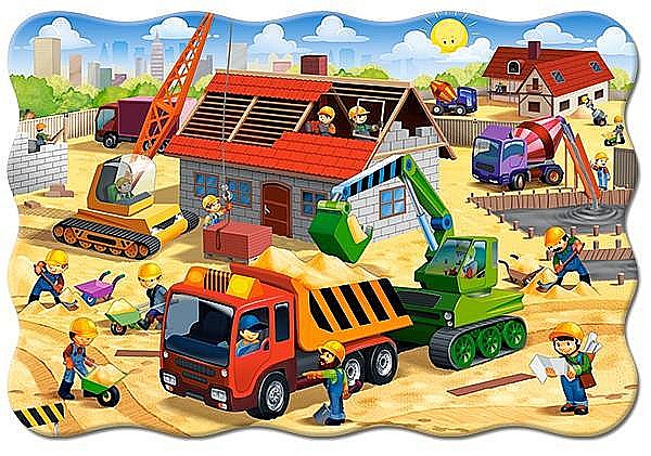 Puzzle 20 piese MAXI Casa in Constructie 2412 [2]
