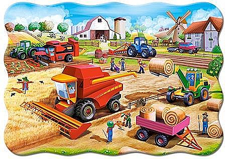 Puzzle 20 piese MAXI Munca la Ferma 2436 [2]