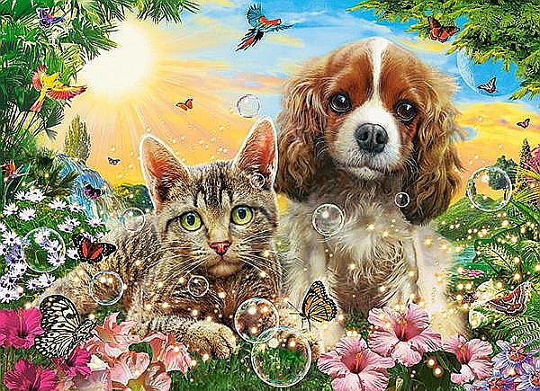 Puzzle 200 piese Best Pals 222247 Castorland [2]