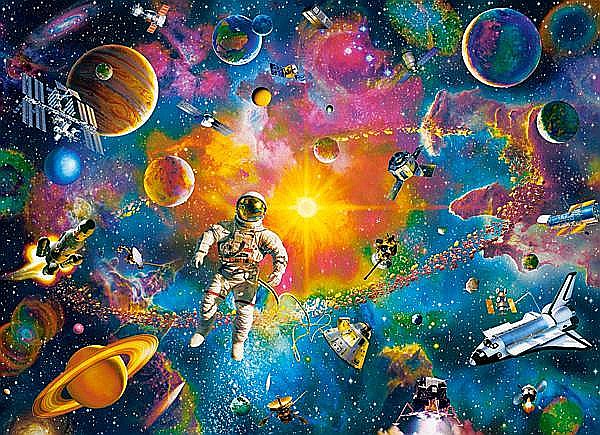 Puzzle 200 piese Man in Space 222261 Castorland [2]