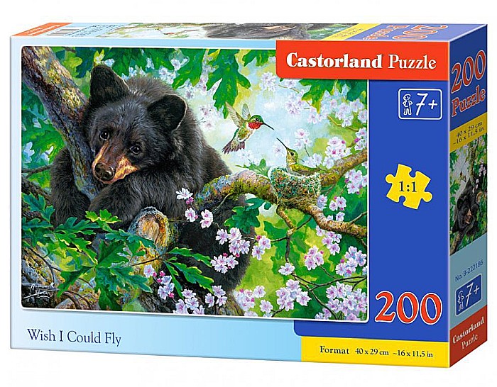 Puzzle 200 piese Wish I Could Fly 222186 Castorland [1]