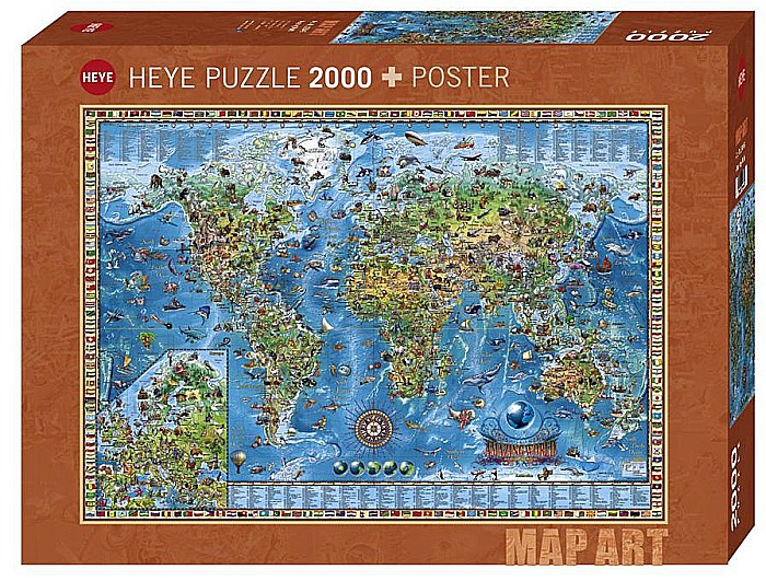 Puzzle 2000 piese Amazing World 29846 [1]
