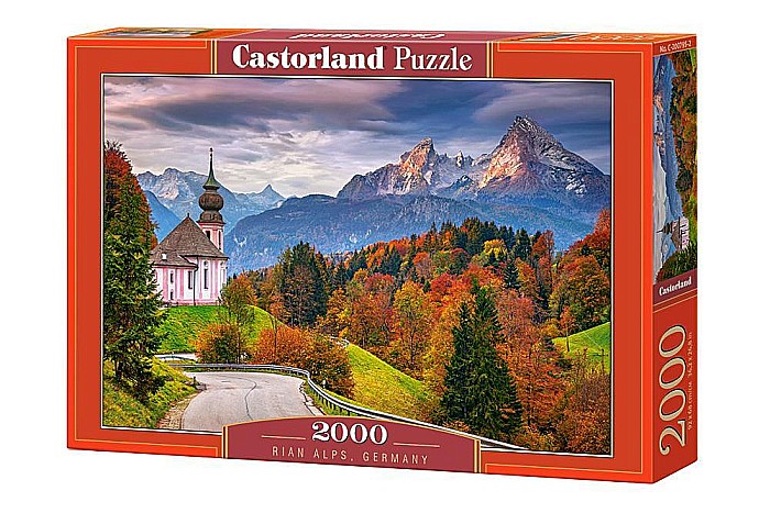 Puzzle 2000 piese Autumn in Bavarian Alps, Germany Castorland 200795 [1]