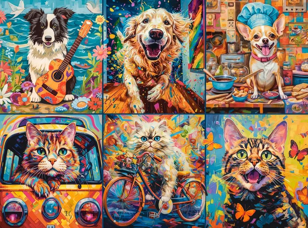 Puzzle 2000 piese Choose Your Pet 200948 Castorland [2]