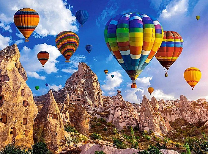 Puzzle 2000 piese Colorful Balloons, Cappadocia 200900 Castorland [2]