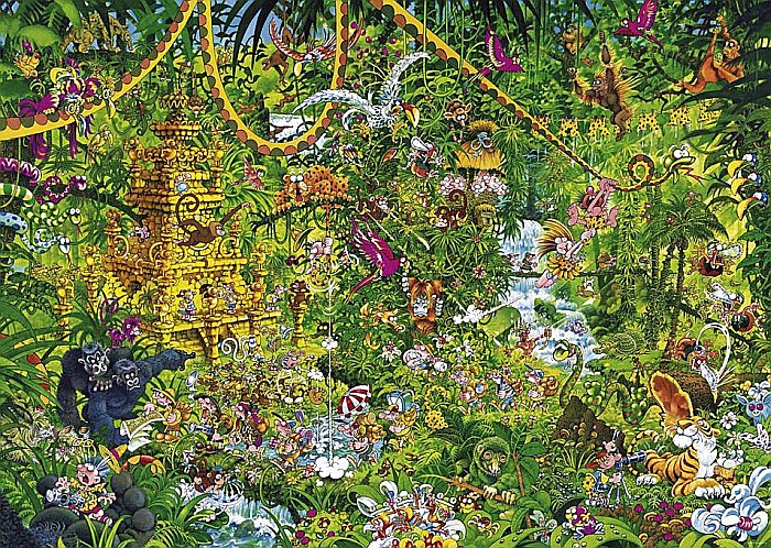 Puzzle 2000 piese Deep Jungle Heye 29892 [2]