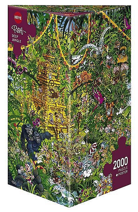 Puzzle 2000 piese Deep Jungle Heye 29892 [1]