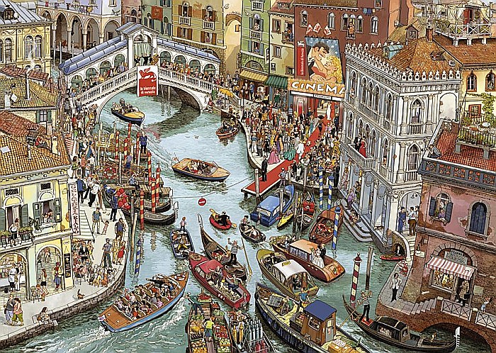 Puzzle 2000 piese O Sole Mio! Heye 29843 [2]