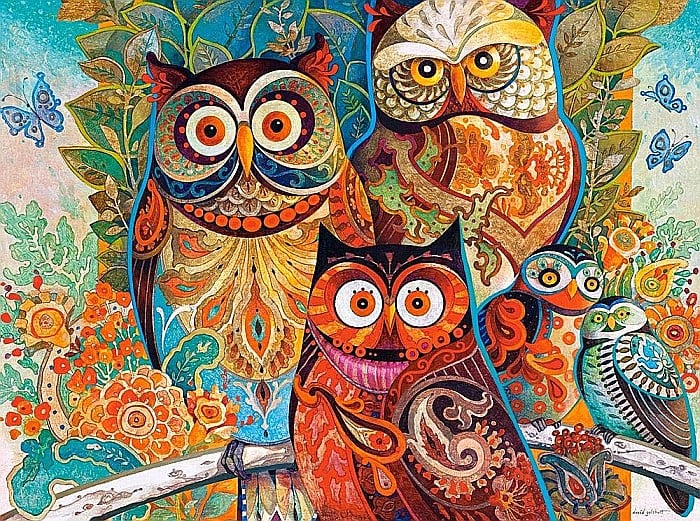 Puzzle 2000 piese Owls 200535 [2]