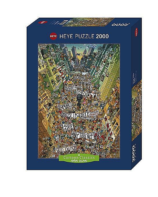 Puzzle 2000 piese Protest! Heye 29820 [1]