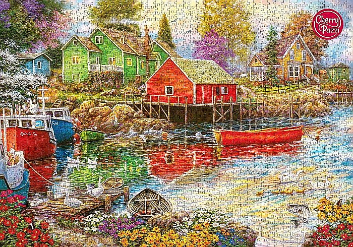 Puzzle 2000 piese Quiet Cove 50088 Cherry Pazzi [2]