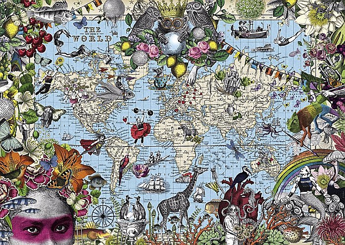 Puzzle 2000 piese Quirky World Heye 29913 [2]