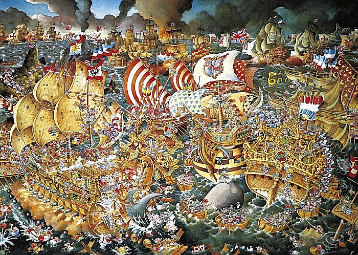 Puzzle 2000 piese Trafalgar Heye 29795 [2]