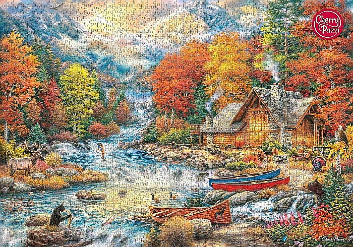 Puzzle 2000 piese Treasures of the Great Outdoors 50095 Cherry Pazzi [2]